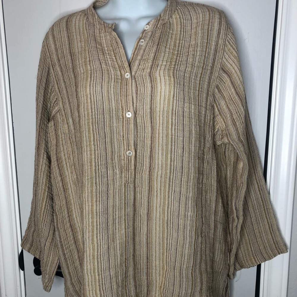 Masscob Lagenlook Tunic Shirt Large